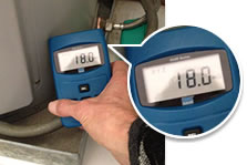 emf meter reading boiler